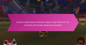 Read more about the article Kody do zrealizowania w Rocket League: Kody influencerów, promocje partnerskie, wydarzenia specjalne