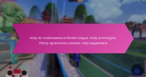Read more about the article Kody do zrealizowania w Rocket League: Kody promocyjne, Oferty ograniczone czasowo, Daty wygaśnięcia