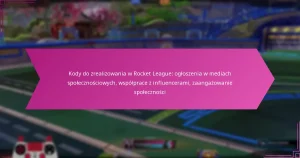 Read more about the article Kody do zrealizowania w Rocket League: ogłoszenia w mediach społecznościowych, współprace z influencerami, zaangażowanie społeczności