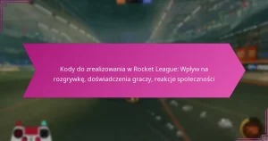 Read more about the article Kody do zrealizowania w Rocket League: Wpływ na rozgrywkę, doświadczenia graczy, reakcje społeczności