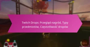 Read more about the article Twitch Drops: Przegląd nagród, Typy przedmiotów, Częstotliwość dropów
