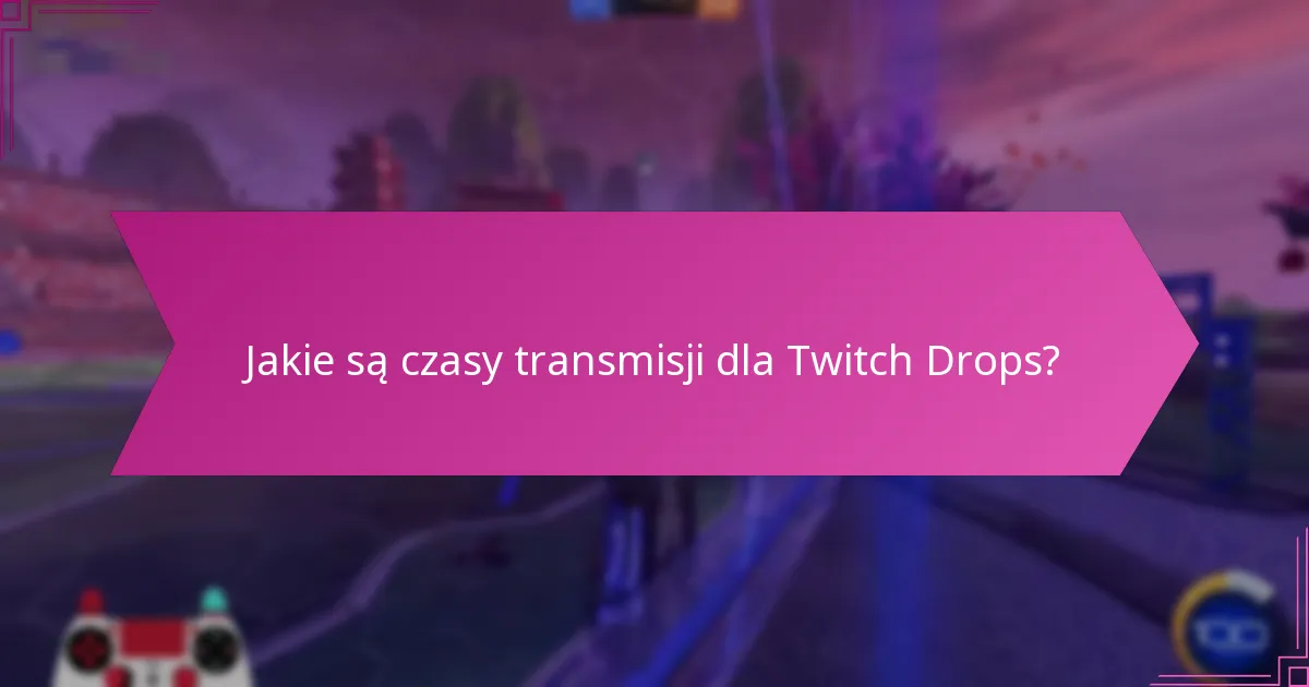 Które kanały biorą udział w Twitch Drops?